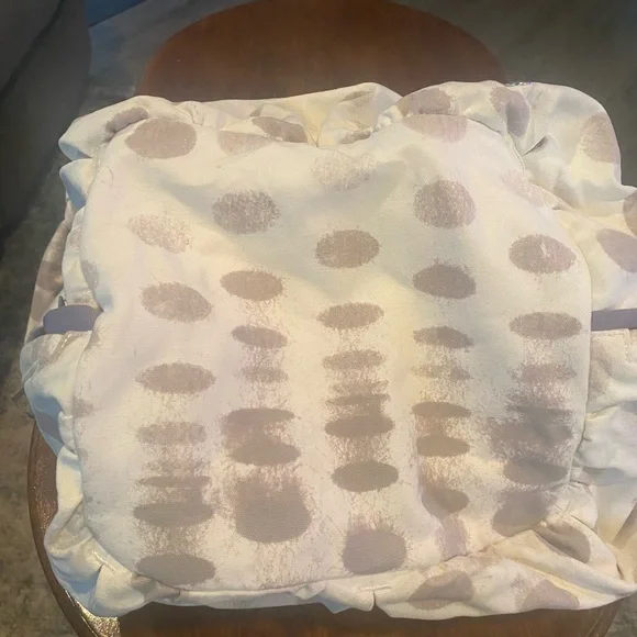 Lululemon White and Gray Large Bag - Picture 4 of 13